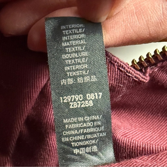 Fossil Rachel Cow Hide Leather Satchel Crossbody Bag Purse FLAW - Picture 16 of 16